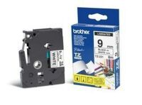 Schriftbandkassette Brother  9mm weiß/schwarz  TZE221 (TZE221)