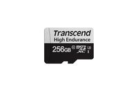 TRANSCEND USD350V 256GB microSD w/adapter U3 High Endurance (TS256GUSD350V)