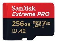 SanDisk microSDXC UHS-I U3 256GB Extreme Pro   SDSQXCD-256G-GN6MA microSD