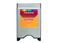 Transcend Compact Flash Adapter PCMCIA Speicherkartenlesegeräte
