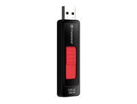 Transcend JetFlash elite JetFlash 760 128GB Red - 128 GB - USB Type-A - 3.2 Gen 1 (3.1 Gen 1) - Slide - 12 g - Black - Red