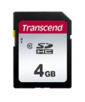 Transcend SD Card SDHC 300S 4GB - 4 GB - SDHC - Class 10 - NAND - 20 MB/s - 10 MB/s