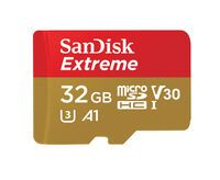 SD MicroSD Card  32GB SanDisk Extreme SDHC inkl. Adapter (SDSQXAF-032G-GN6AA)