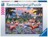 Ravensburger Pinke Flamingos 1000 Teile Puzzles