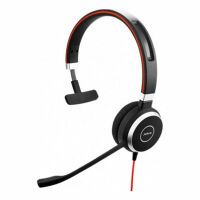 Jabra EVOLVE 40 MS Mono - Wired - Office/Call center - 142.5 g - Headset - Black