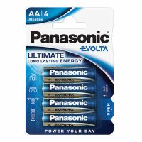 1x4 Panasonic Evolta LR 6 Mignon AA Batterien