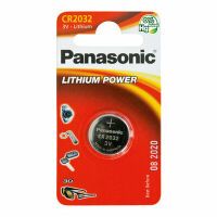 Panasonic CR2032 - Single-use battery - Lithium - 3 V - 220 mAh - Stainless steel - 2.9 g