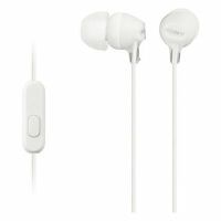 Sony MDR-EX15AP - Headset - In-ear - Calls & Music - White - Binaural - 1.2 m