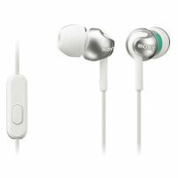 Sony MDR-EX110AP - Headset - In-ear - Calls & Music - White - Binaural - 1.2 m