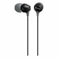 Sony MDR-EX15LP - Headphones - In-ear - Music - Black - 1.2 m - Wired