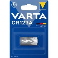 Varta Lithiumthionylchlorid Batterie ER14505 / 3 V DC / 1430 mAh / 1-Blister / Grau / Silber