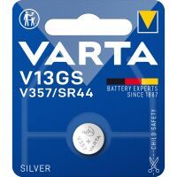 Varta Primary Silver Button V 76 PX - Single-use battery - Nickel-Oxyhydroxide (NiOx) - 1.55 V - 145 mAh - 11.6 mm - 11.6 mm