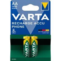 Varta -T399B - Rechargeable battery - AA - Nickel-Metal Hydride (NiMH) - 1.2 V - 2 pc(s) - 1600 mAh