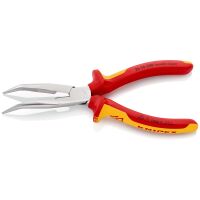 Knipex MIT SCHNEIDE GEBOGEN 200MM (VDE FLACHRUNDZANGE)