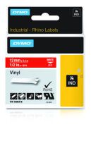 Dymo IND Vinyl Labels - White on red - Multicolour - Vinyl - -40 - 80 °C - UL 969 - DYMO