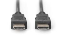 DIGITUS HDMI Standard Anschlusskabel Typ A 3m Ethernet Kabel und Adapter -TV/Video-