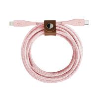 Belkin DuraTek Plus Lightning / USB-C, 1,2m, pink, mfi zert. Kabel und Adapter -Kommunikation-