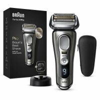 Braun Series 9 Pro Premium Rasierer Herren mit 4+1 Scherkopf, Elektrorasierer mit ProLift Trimmer, 60 Min. Akkulaufzeit, Wet&Dry Anwendung auf 1-, 3- und 7-Tage-Bart, 9415s