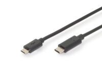 DIGITUS USB Type-C Kabel Type-C- mikro B Ver. USB 2.0 Kabel und Adapter -Kommunikation-