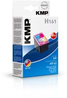 KMP H161 Tintenpatrone 3-farbig kompatibel mit HP C2P06AE No. 62 Druckerpatronen