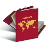 Herma RFID-Schutzhülle Reisepass 1 Hülle mit 2 Innentaschen 5549N Kreative Präsentation