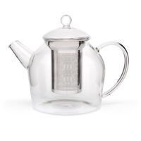 Bredemeijer Group Bredemeijer Minuet - Single teapot - 1200 ml - Transparent - Glass - Infuser filter - Stainless steel