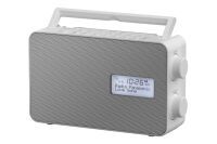 Panasonic RF-D30BTEG - DAB+ Radio - Portable - Digital - FM - White - Gray - White - Monotone