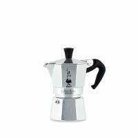 Bialetti Moka Express - Moka pot - Aluminium,Black - Aluminium - 2 cups - Moka Express - CE