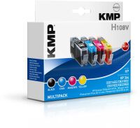 KMP H108V - Pigment-based ink - Black,Cyan,Magenta,Yellow - Multi pack - HP Deskjet 3520e - 3070A - Officejet 4620 - Photosmart 5510 - 5514e - 5515e - 5520 - 6510e - 6520e - 7510,... - 4 pc(s) - Inkjet printing