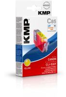 KMP C85 - Pigment-based ink - Yellow - Canon Pixma IP 4850 - IP 4950 - IX 6550 - MG 5240 - MG 5250 - MG 5340 - MG 5350 - MG 6150 - MG 6250 - MG... - 1 pc(s) - Inkjet printing - Box