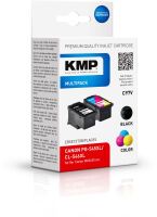 KMP C97V - Compatible - Pigment-based ink - Black,Cyan,Magenta,Yellow - Canon - Multi pack - Canon Pixma IP 2800 Series Canon Pixma IP 2850 Canon Pixma MG 2400 Series Canon Pixma MG 2440...