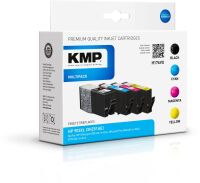 KMP H176VX Vorteilspack BK/C/M/Y kompatibel mit HP 3HZ51AE  903XL Druckerpatronen