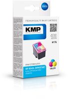 KMP 1760,4030 - Compatible - Pigment-based ink - Cyan,Magenta,Yellow - HP - HP DeskJet 2620 HP DeskJet 2630 HP DeskJet 2632 HP DeskJet 2633 HP DeskJet 3720 Series HP DeskJet... - High (XL) Yield