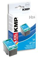 KMP H26 Tintenpatrone color kompatibel mit HP C 8766 E Druckerpatronen