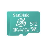 Sandisk microSD512GB Nintendo Switch    SDXC SDK (SDSQXAO-512G-GNCZN)