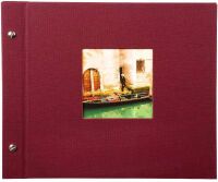 Goldbuch Bella Vista bord. 30x25 Schraubalbum 40 schwarze Seiten Archivierung -Fotoalben-