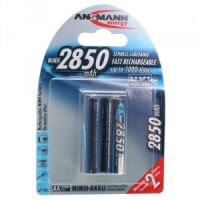Ansmann 5035202 - Rechargeable battery - AA - Nickel-Metal Hydride (NiMH) - 1.2 V - 2 pc(s) - 2850 mAh