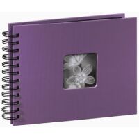 Hama "Fine Art" Spiral Album - purple - 22x17/50 - Purple - 10 x 15 - 13 x 18 - 220 mm - 170 mm