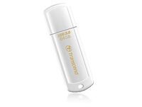 Transcend JetFlash 730 64GB - 64 GB - USB Type-A - 3.2 Gen 1 (3.1 Gen 1) - Cap - 8.5 g - White