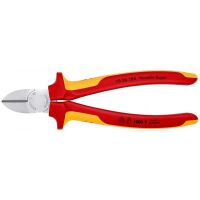 Knipex 180MM VERCHROMT (VDE SEITENSCHNEIDER)