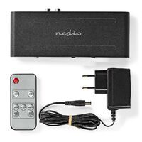 Nedis HDMI Extractor| Eingang| TosLink Buchse 2x Ausgang RCA 3.5