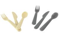 DANTOY Tiny Bio Besteckset s/grau 2er