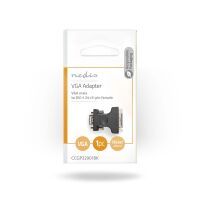 Nedis CCGP32901BK - VGA - DVI-I 24+5-Pin - Black