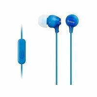 Sony EX15AP In-ear Headphones - Headset - In-ear - Calls & Music - Blue - Binaural - 1.2 m
