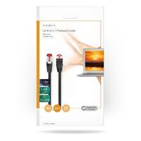 Nedis CAT6-Netzwerkkabel / RJ45 Stecker / RJ45 Stecker / SF/UTP / 3.00 m / Rund / LSZH / Schwarz / Umschlag