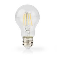 Nedis LED-Filament-Lampe E27 / A60 / 4 W / 470 lm / 2700 K / Warmweiss / Retro Style / 1 Stück