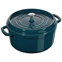 Staub Cocotte, 28 cm | La-Mer | rund | Gusseisen (40501-115-0)