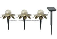 STAR TRADING LED Solardekoblume 'Lilly' 3er Pack