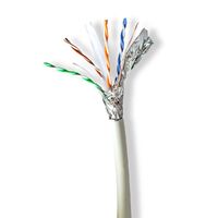 Nedis Netzwerk-Kabel Rollen| CAT6a| Solid| S/FTP| Kupfer| 100.0 m| Innenbereich| - Cable - Network