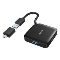 Hama USB-Hub 4Ports m.USB-C Adapter (200116)